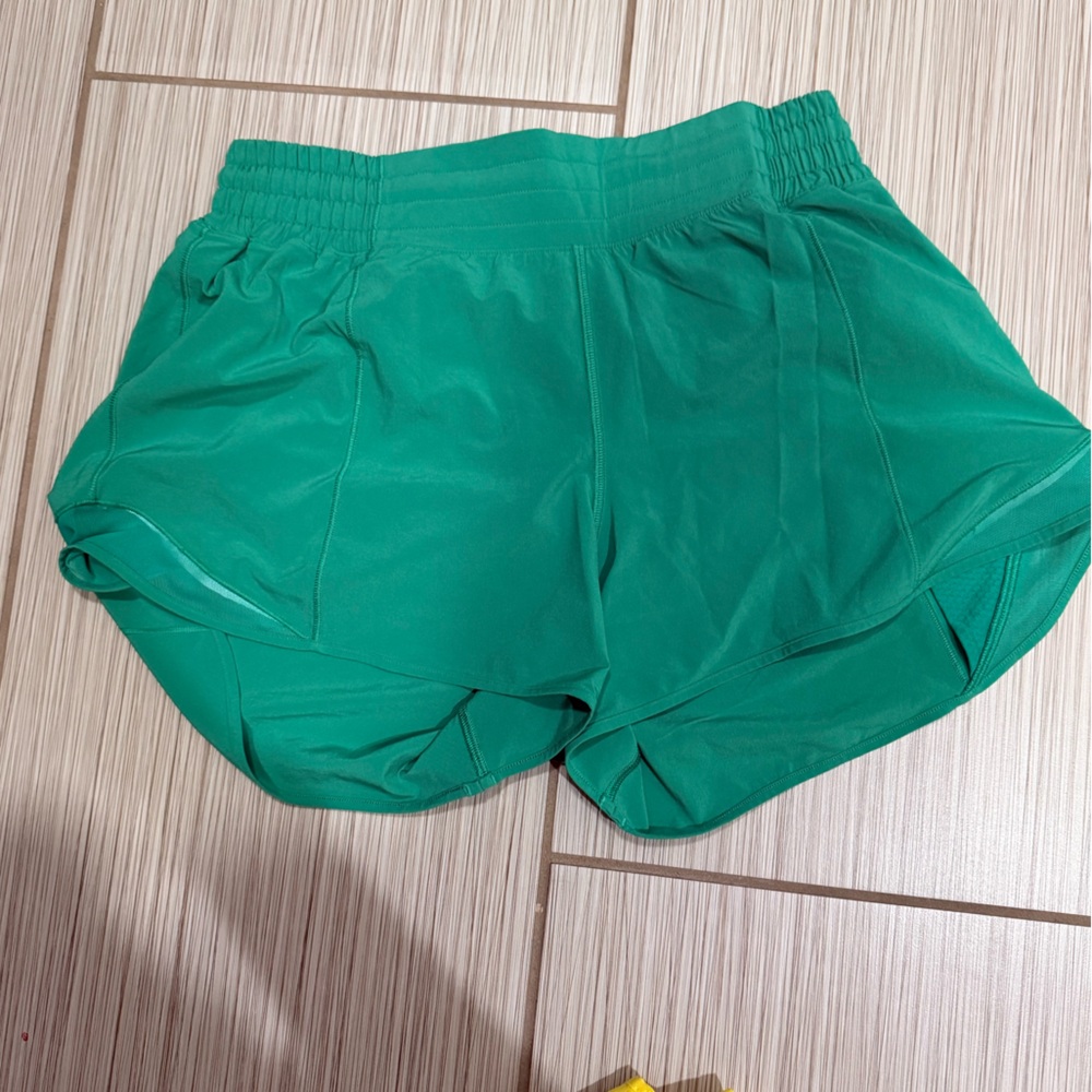 lululemon athletica Green Athletic Running Shorts